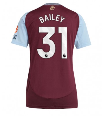 Aston Villa Leon Bailey #31 Hemmatröja Kvinnor 2024-25 Kortärmad